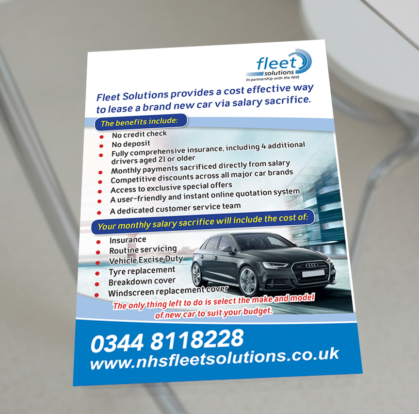 NHS Fleet Solutions FLYER